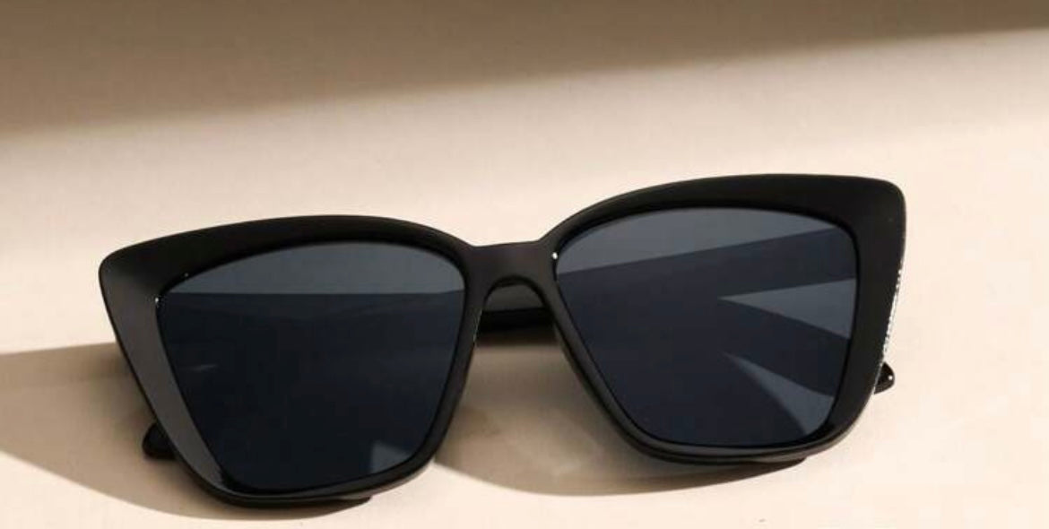 Plain Black Sunglasses